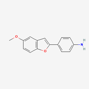 5-Methoxy-2-(4-aminophenyl)benzofuran