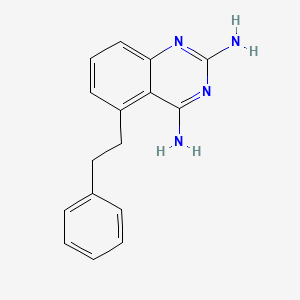 5-Phenethylquinazoline-2,4-diamine