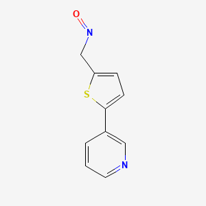 5-Pyridin-3-yl-thiophene-2-carbaldehyde oxime