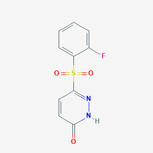 6-(2-Fluoro-benzenesulfonyl)-2H-pyridazin-3-one