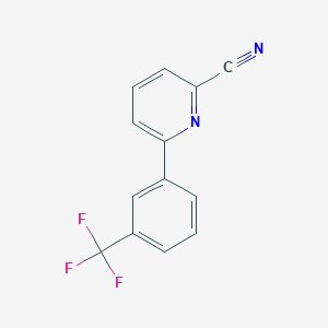 6-(3-(Trifluoromethyl)phenyl)picolinonitrile