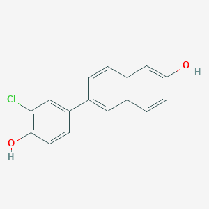 6-(3-Chloro-4-hydroxy-phenyl)-naphthalen-2-ol