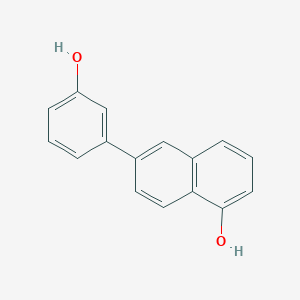 6-(3-Hydroxyphenyl)-1-naphthol