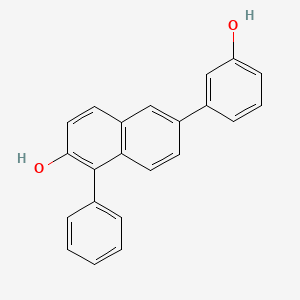 6-(3-Hydroxyphenyl)-1-phenyl-2-naphthol