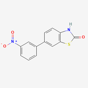 6-(3-Nitro-phenyl)-3H-benzothiazol-2-one