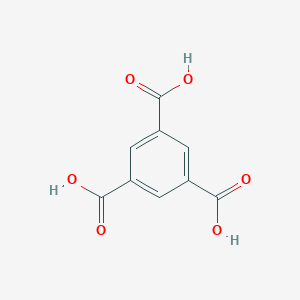 molecular formula C9H6O6 B108450 1,3,5-Benzenetricarboxylic acid CAS No. 554-95-0