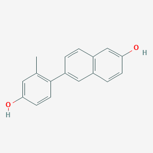 6-(4-Hydroxy-2-methyl-phenyl)-naphthalen-2-ol