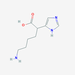 6-Amino-2-(1H-imidazol-4-yl)-hexanoic acid