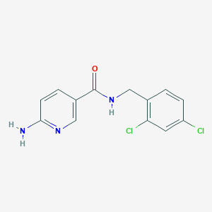 6-amino-N-(2,4-dichlorobenzyl)nicotinamide