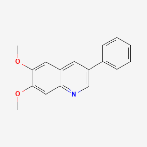 6,7-Dimethoxy-3-phenyl-quinoline