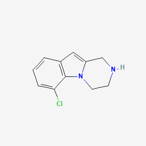 6-Chloro-1,2,3,4-tetrahydro-pyrazino[1,2-a]indole