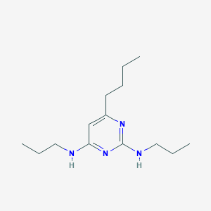 6-Butyl-2,4-dipropylaminopyrimidine