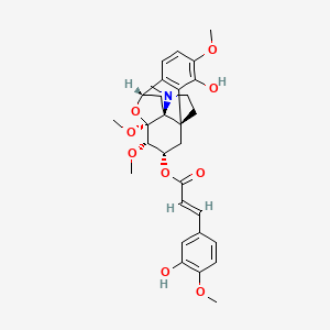 6-cinnamoyl-N-methylstephasunoline