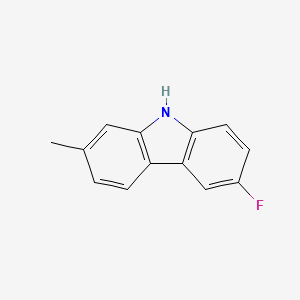 6-fluoro-2-methyl-9H-carbazole