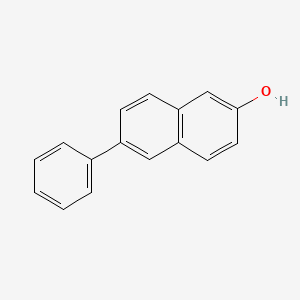 molecular formula C16H12O B10845402 6-Phenylnaphthalen-2-ol 