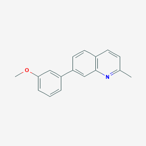 7-(3-Methoxyphenyl)-2-methylquinoline