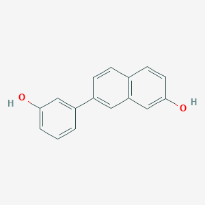 7-(3-Hydroxyphenyl)-2-naphthol