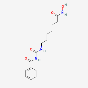 7-(3-Benzoyl-ureido)-heptanoic acid hydroxyamide