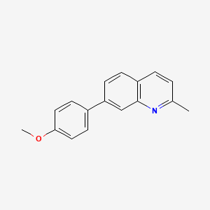 7-(4-Methoxyphenyl)-2-methylquinoline