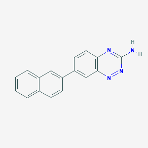 7-(Naphthalen-2-yl)benzo[e][1,2,4]triazin-3-amine