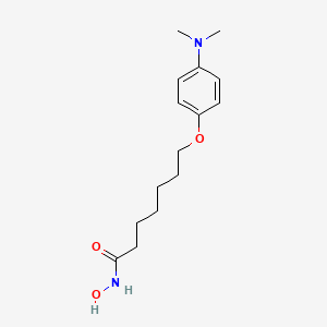 7-(4-(dimethylamino)phenoxy)-N-hydroxyheptanamide