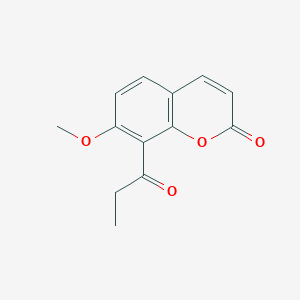 7-methoxy-8-propionyl-2H-chromen-2-one