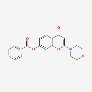 7-Benzoyloxy-2-(morpholin-4-yl)-chromen-4-one