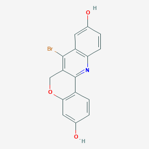 7-bromo-6H-chromeno[4,3-b]quinoline-3,9-diol