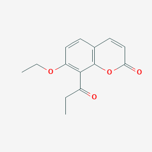 7-ethoxy-8-propionyl-2H-chromen-2-one