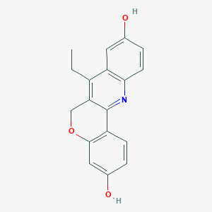 7-ethyl-6H-chromeno[4,3-b]quinoline-3,9-diol