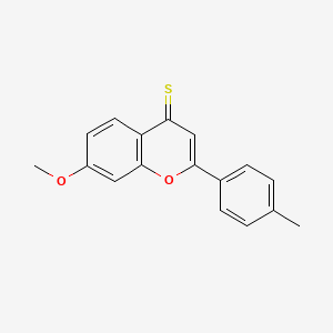 7-methoxy-2-p-tolyl-4H-chromene-4-thione