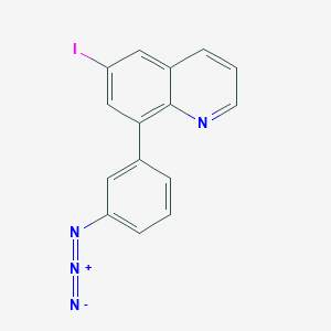 8-(3-Azido-phenyl)-6-iodo-quinoline