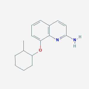 8-(2-Methyl-cyclohexyloxy)-quinolin-2-ylamine