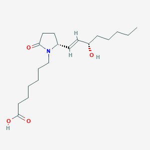 8-aza-11-deoxyprostaglandin E1