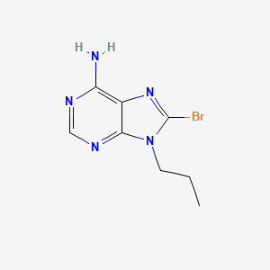 8-Bromo-9-propyl-9H-adenine