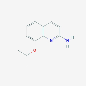 2-Quinolinamine, 8-(1-methylethoxy)-