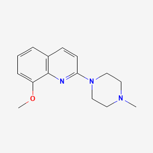 8-Methoxy-2-(4-methyl-piperazin-1-yl)-quinoline