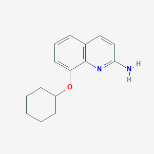 8-Cyclohexyloxy-quinolin-2-ylamine