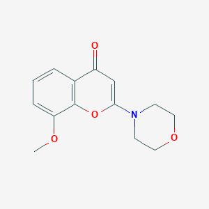 8-Methoxy-2-morpholin-4-yl-chromen-4-one