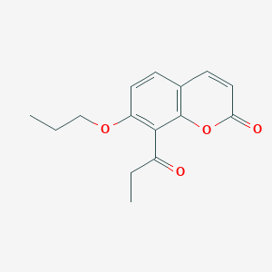 8-Propionyl-7-propoxy-2H-chromen-2-one