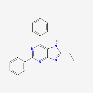 8-propyl-2,6-diphenyl-9H-purine