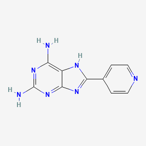 8-Pyridin-4-yl-9H-purine-2,6-diamine