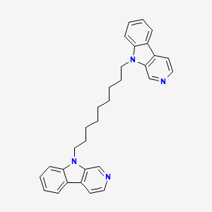 9-[9-(beta-Carboline-9-yl)nonyl]-beta-carboline