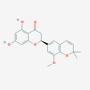 molecular formula C21H20O6 B10846152 abyssinin I 