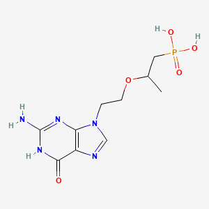 9-[2-(1-Phosphonopropan-2-yloxy)ethyl]guanine