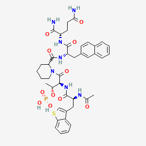 Ac-Bth-Thr(PO3H2)-Pip-Nal-Gln-NH2