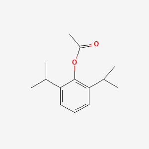 molecular formula C14H20O2 B10846247 2,6-Diisopropylphenyl acetate 