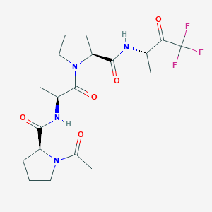 Acetyl-Pro-Ala-Pro-Ala-trifluoro methane