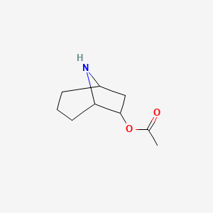 8-azabicyclo[3.2.1]octan-6-yl acetate