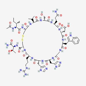 Ac-I[CVSQDWGHHRC]T-NH2